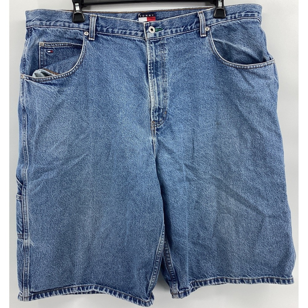 Vintage Tommy Hilfiger Carpenter Shorts Men's 42 Baggy Loose Skater Y2K
